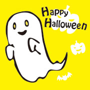 素材_ハロウィンおばけ