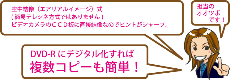 DVD-Rにデジタル化すれば複数コピーも簡単！