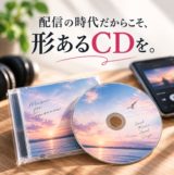 配信の時代だからこそ形あるCDを オリジナルCD制作・CD印刷